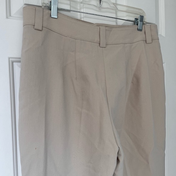 NWT ZARA Françoise Full Length Straight Leg Pants XL - Picture 11 of 16